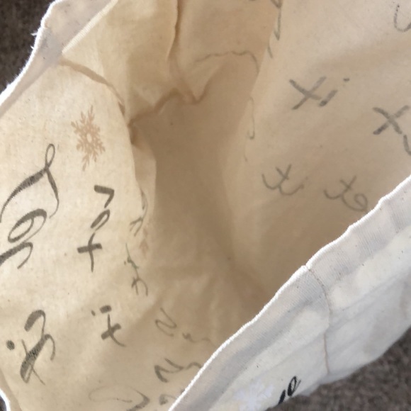 - “Let it Snow Let it Snow Let it Snow” Canvas Reusable Tote Bag - Picture 3 of 4